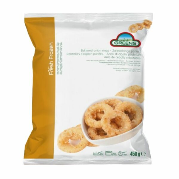 GREENS - Beignets d'onion rings 450g