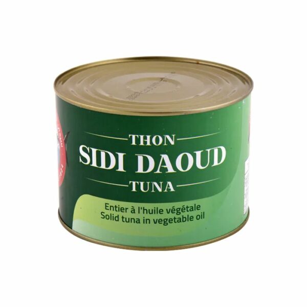 Thon entier à l’Huile Végétale Sidi Daoud