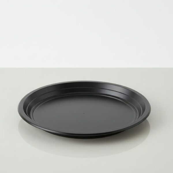 plateau  Plastique Ronde noir